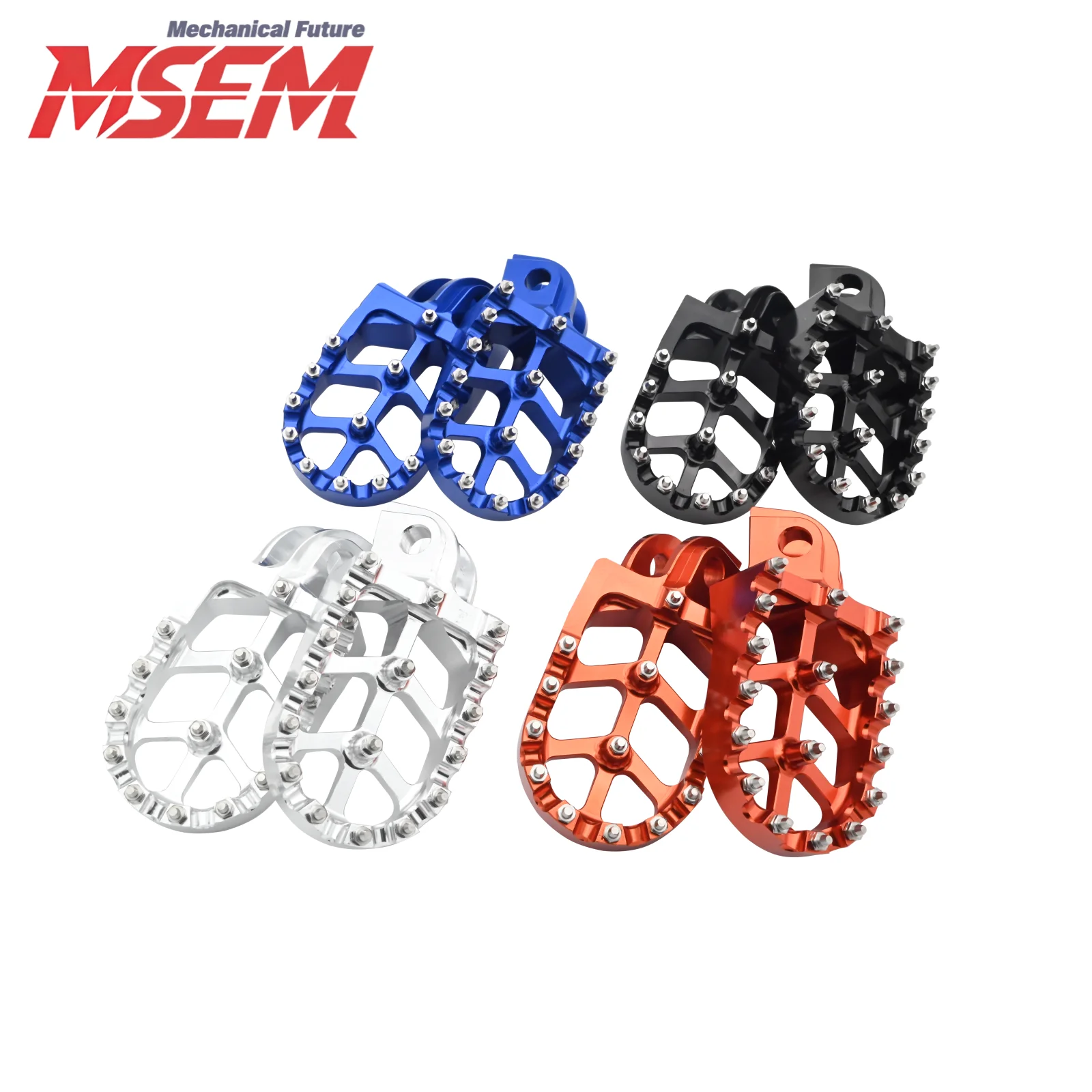Подножки CNC для KTM EXC EXCF 125 250 300 350 450 530 525 200 400 500 1998-2012 2013 2014 2015 2016 (art.: 3920d7fd25965) - 3920d7fd25965