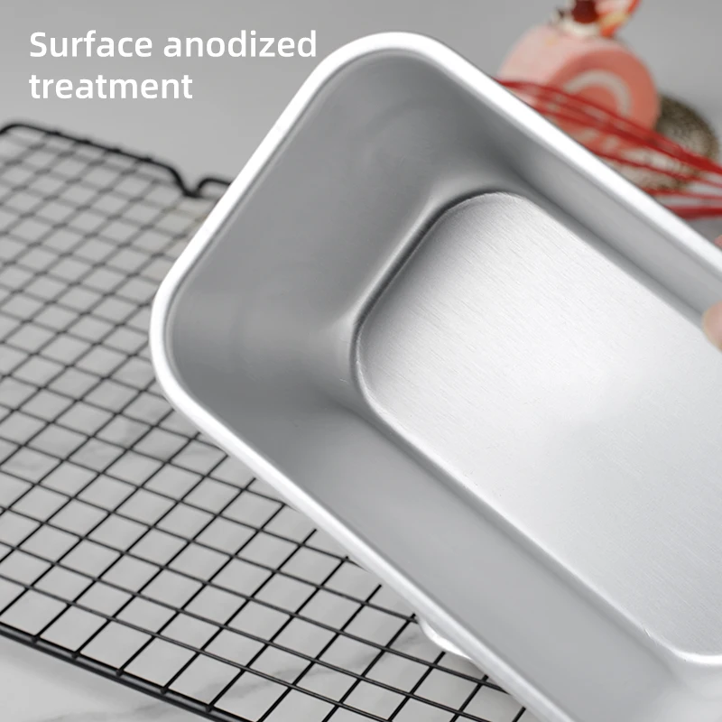 Форма для торта Брауни из алюминиевого сплава бытовая прямоугольная пищевая