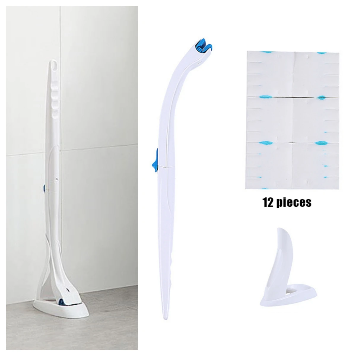 

Одноразовые щетки для унитаза Aihogard, 12 шт