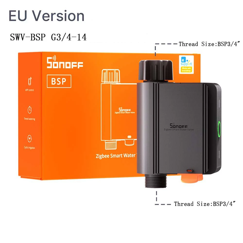 

Умный водяной клапан IP55