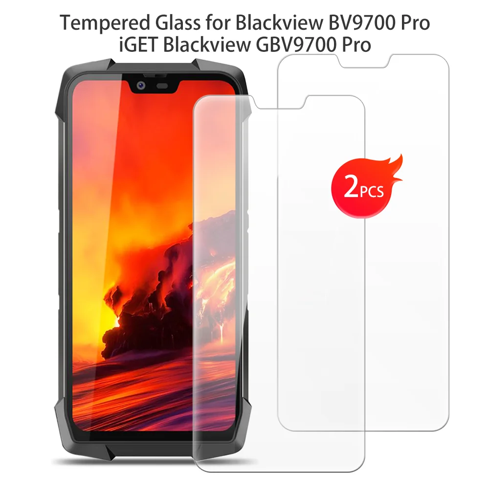 

For Blackview BV9700 Pro Tempered Glass Protective ON iGET Blackview GBV9700 Pro Screen Protector Smart Phone Cover Film