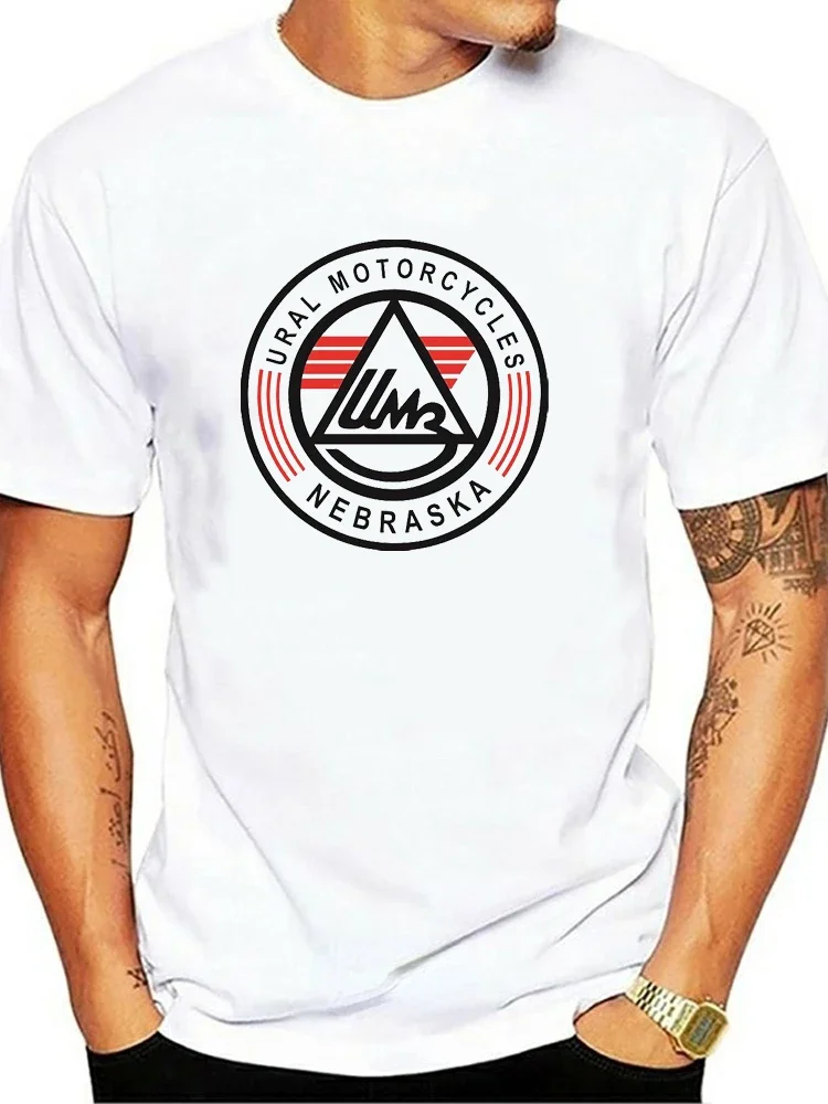 Футболка мужская с графическим принтом Урал хлопковая тенниска изображением