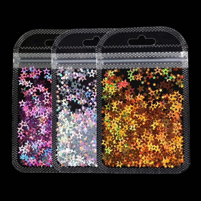 

3 Packs Letters Sequins Resin Mold Fillings DIY Resin Mold Fillings Nail Holographic Glitter Flakes Decoration