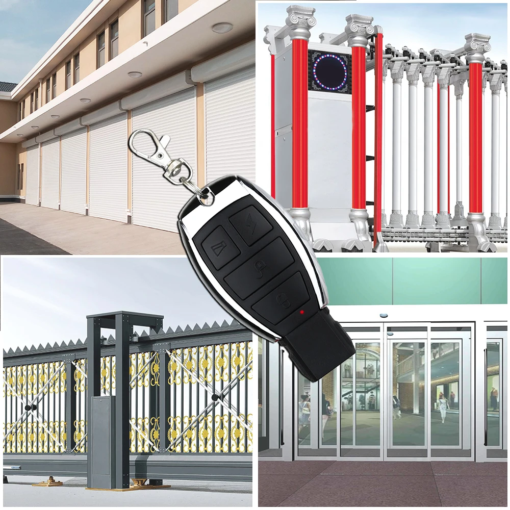 433 МГц 4-клавишный клон фиксированный обучающий код клонирование радиочастотный