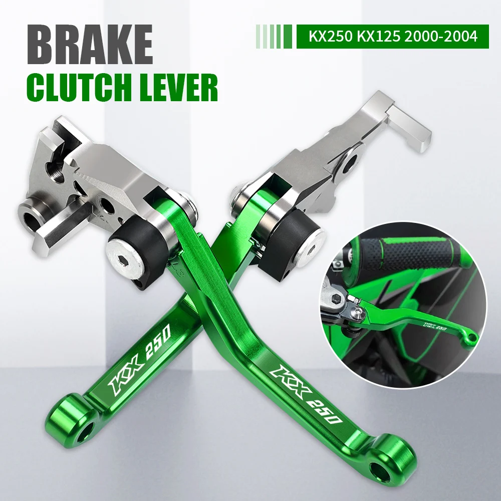 For KAWASAKI KX250 KX125 2000 2001 2002 2003 2004 Green Moto