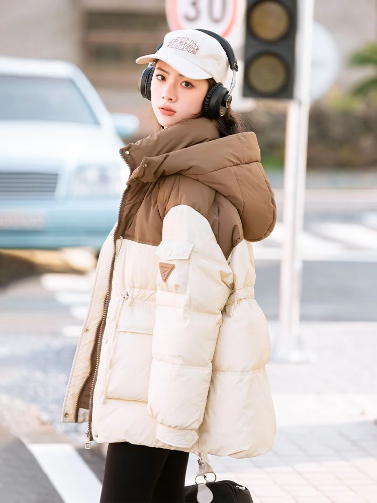 Утолщенный пуховик для учащихся младших классов средней школы новинка 2024 года