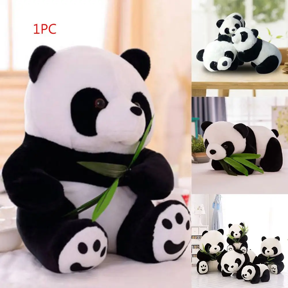 

birthday Kneeling Sitting Lovely Bear Soft cloth Toy Cute Cartoon Pillow Stuffed Animals Plush Panda Present Doll