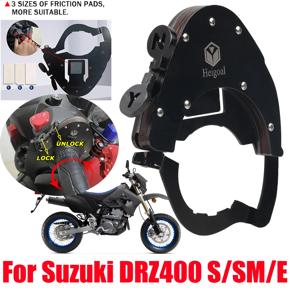 

For Suzuki DRZ400S DRZ400SM DRZ400E DRZ400 DR-Z DRZ 400 SM E 400SM 400S 400E Accessories Cruise Control Handlebar Throttle Lock