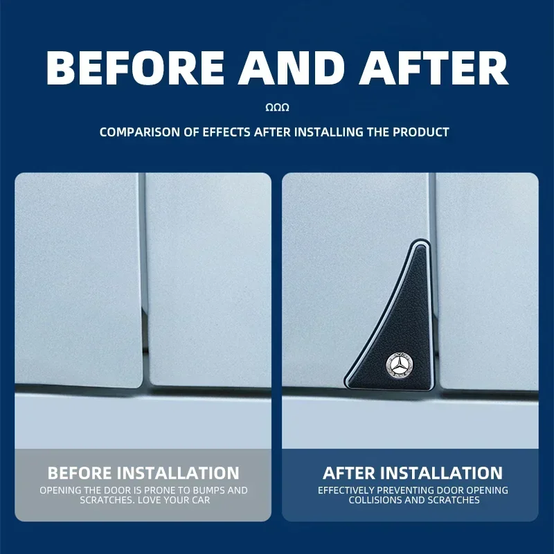 2 шт./компл. защита для дверей автомобиля противоударная полоса наклейка угловая
