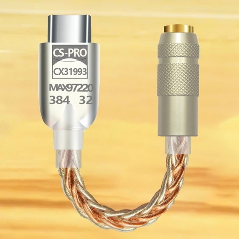 USB ЦАП адаптер 32 бита 384 кГц USB на 3,5 мм