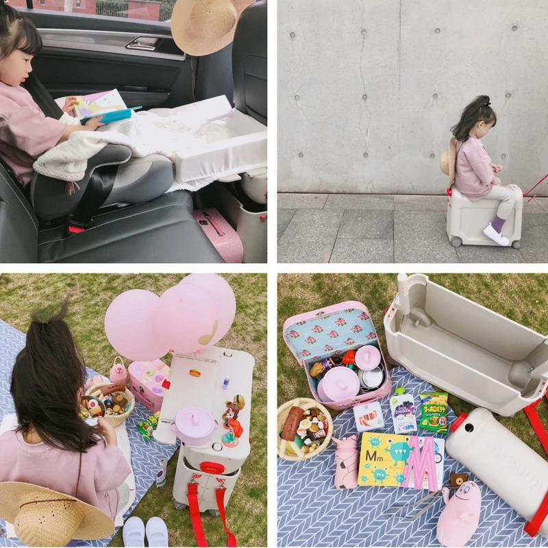 Детский чемодан на колесиках