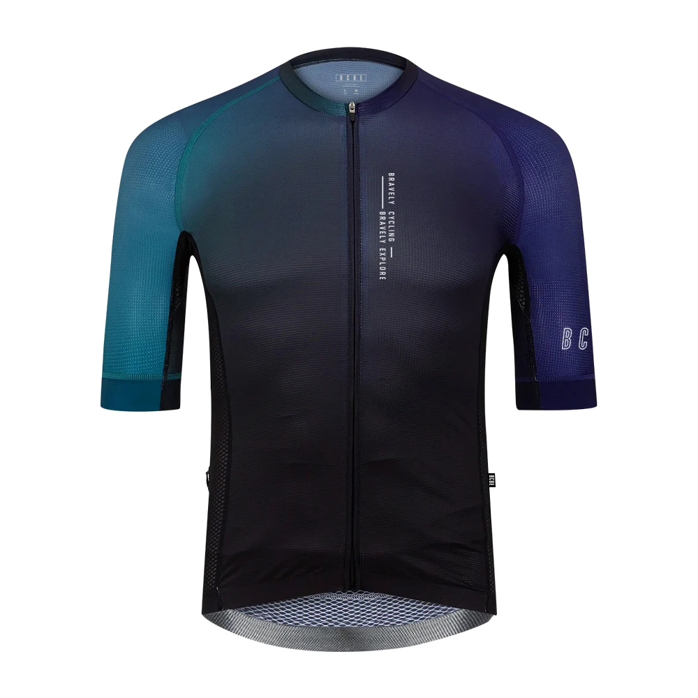 BCBE велосипедный трикотаж высшего качества бесшовный с короткими рукавами одежда