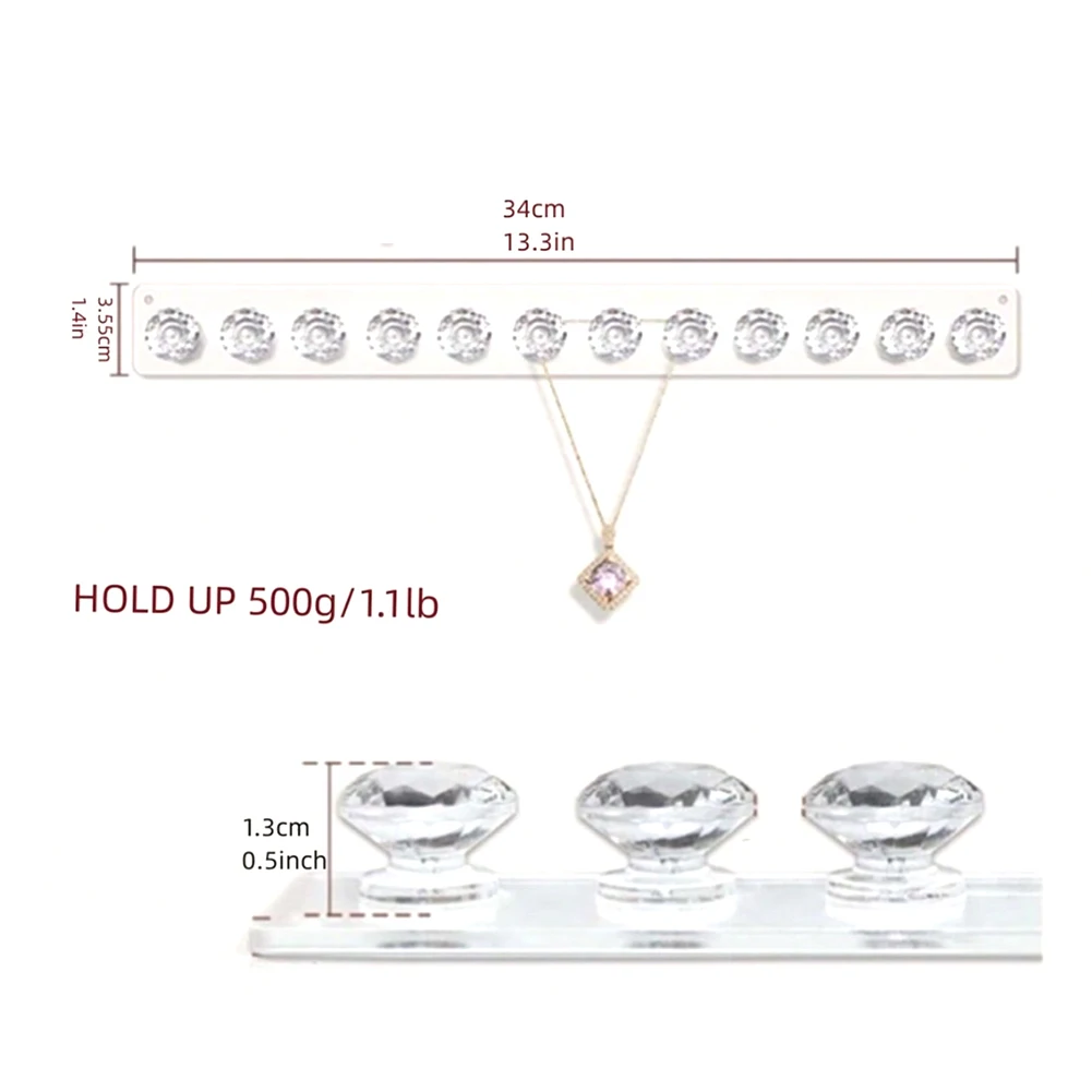 Акриловая подставка для сережек аксессуары хранения ювелирных изделий