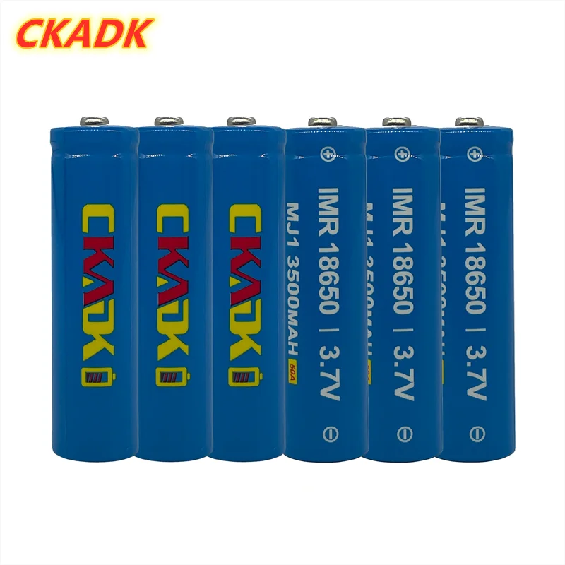 CKADK 100% оригинальный MJ1 3 7 в 3500 мАч 18650 литиевая аккумуляторная батарея для