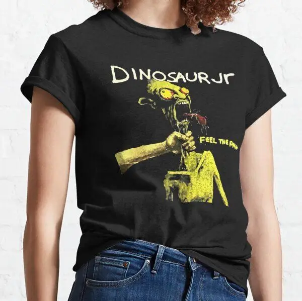 Мужская черная футболка Dinosaur Jr Feel The Pain DA00007