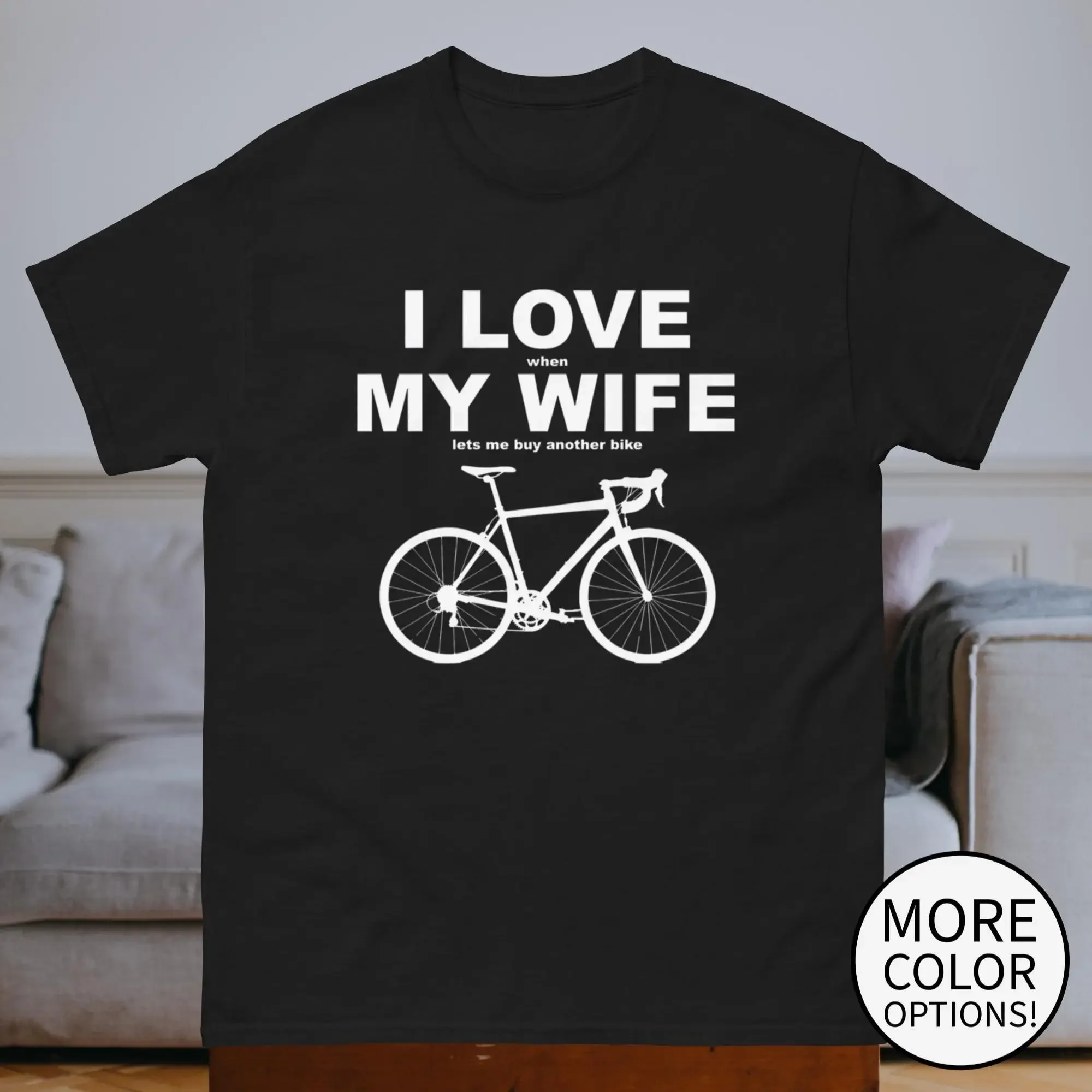 Я люблю свою жену позволяет мне купить другой велосипедную футболку
