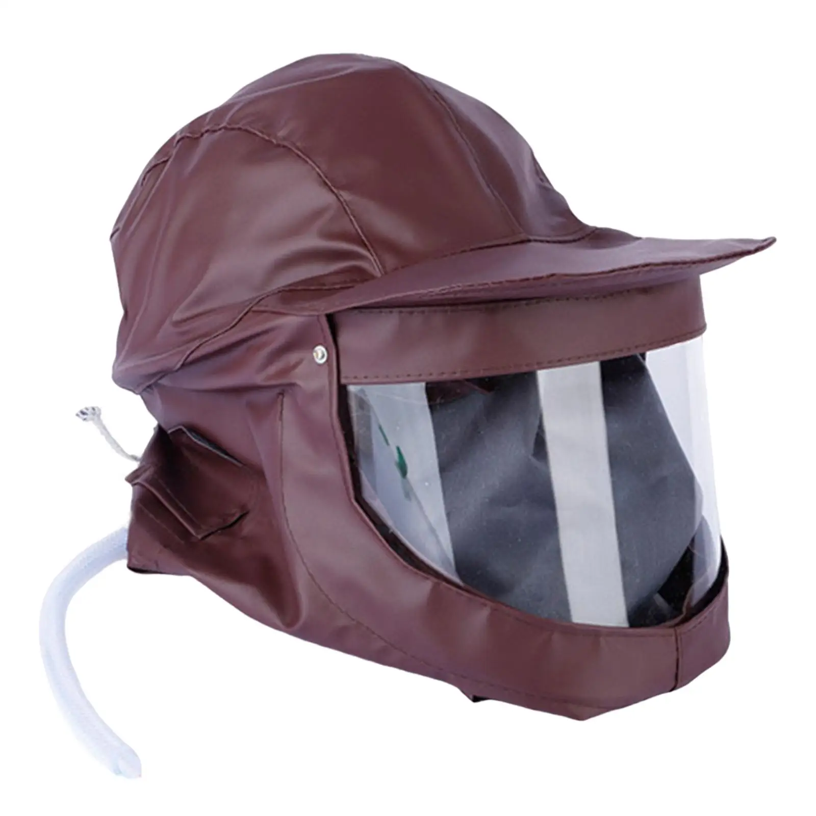 

Protective Sand Mask Protective Hood Multifunctional Large Transparent Lens Universal Sand Hood for Painting Grinding