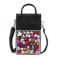 luxury colorful diamonds designer purses and handbags for women chic party clutch evening bag female small crossbody bag wedding