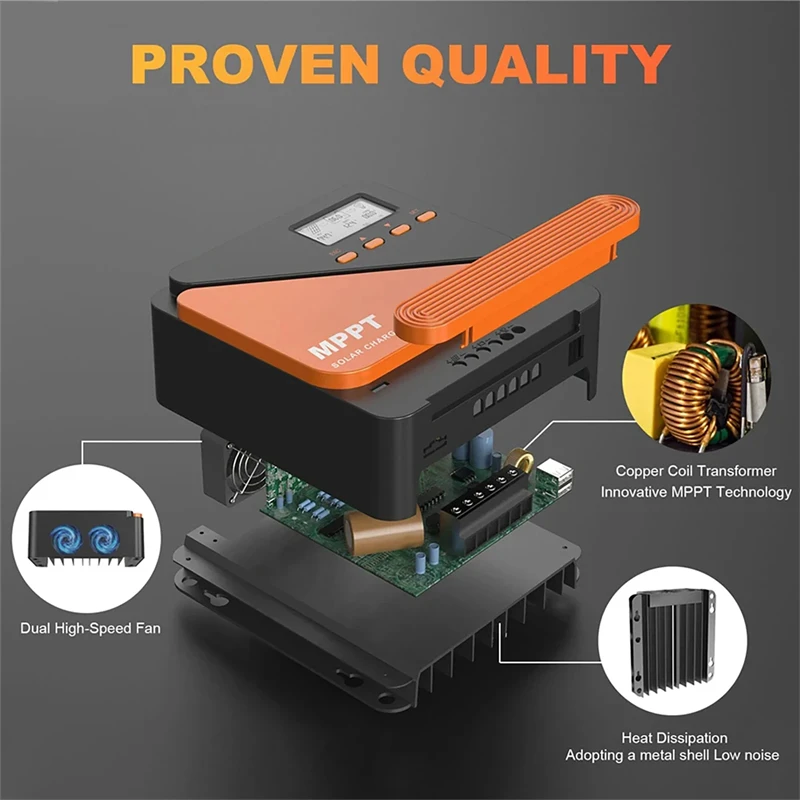Контроллер Bus Avenue MPPT 12 В 24 10 А 20 30 40 50 60 заряда солнечной энергии Солнечный