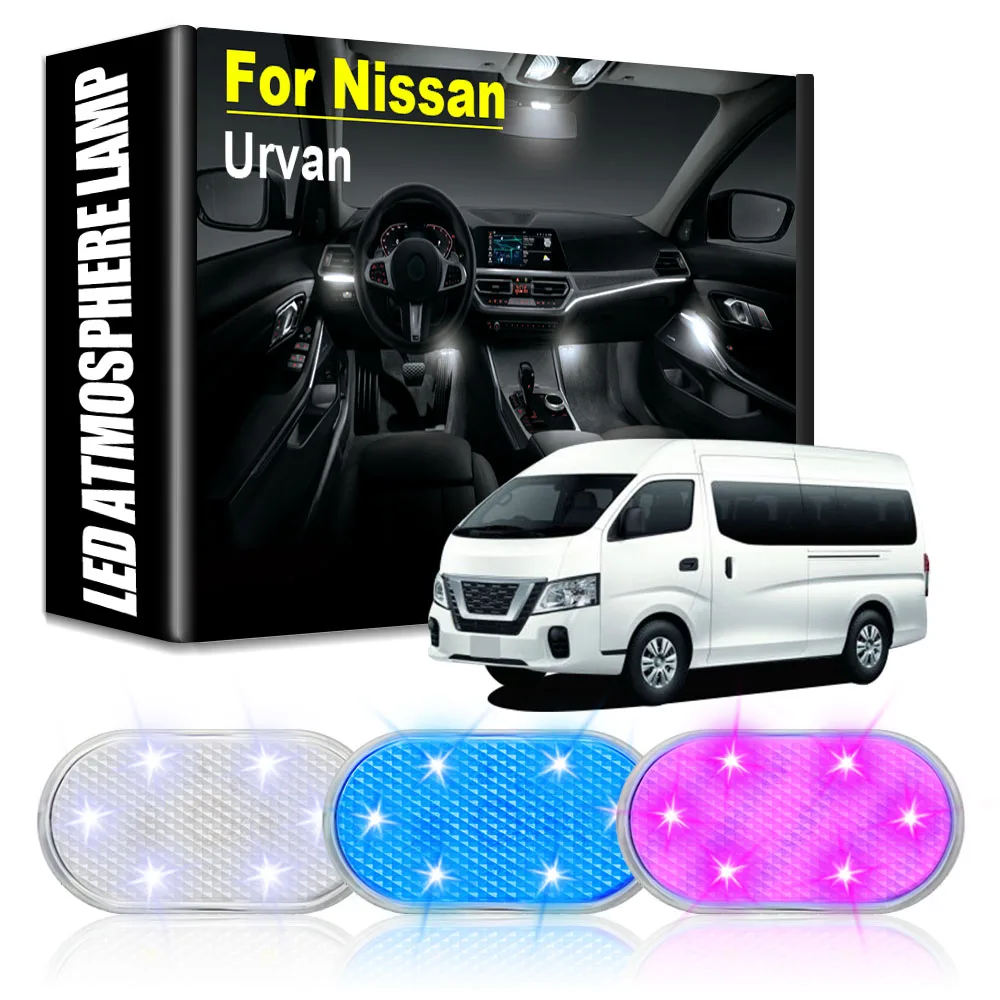 

Car LED Atmosphere Lights Rechargeable Touch led Lamps Car Interior Light Automotive Goods Car Accessories for Nissan Urvan