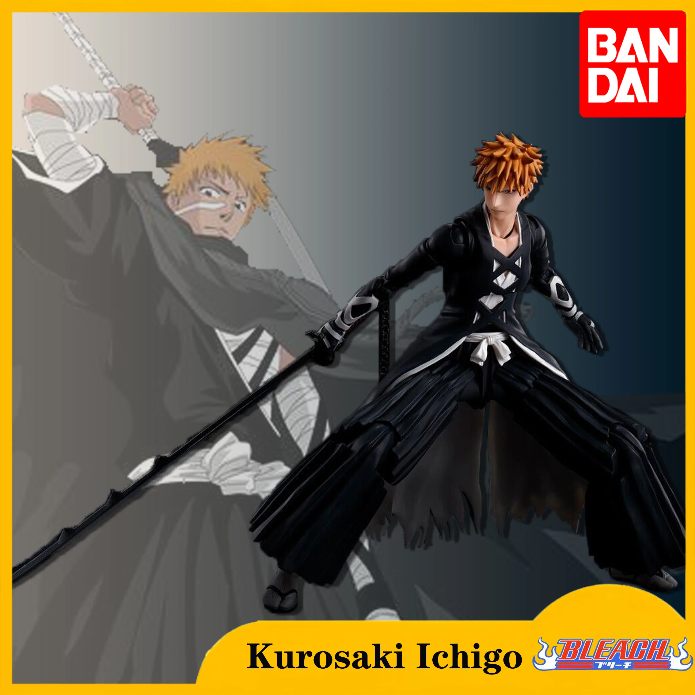 

Bandai S.H. Фигурка искусство, женская игрушка Zangetsu SHF, коллекционная игрушка в подарок