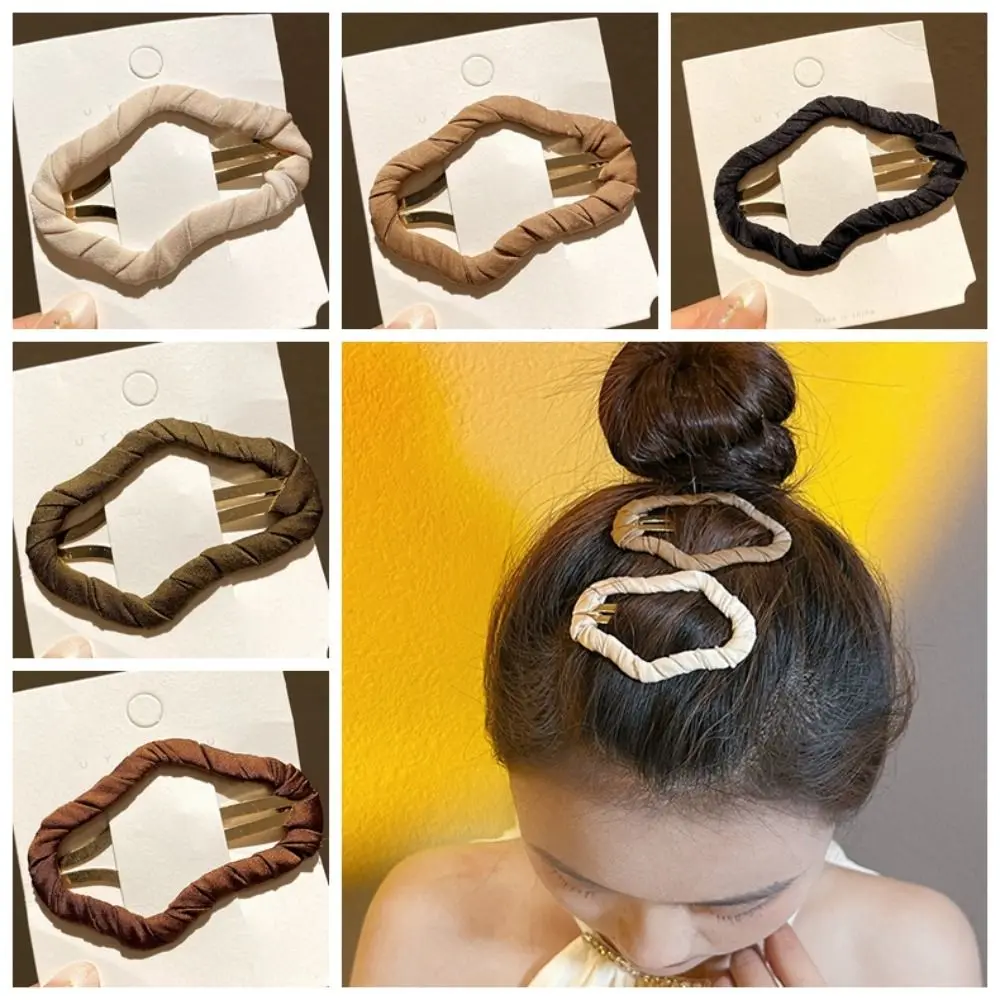 

Cloth Cloud Hair Clip Elegant Korean Style Y2k Clouds Bb Clip Geometric Hair Accessories Hollow Metal Hairpin Kids