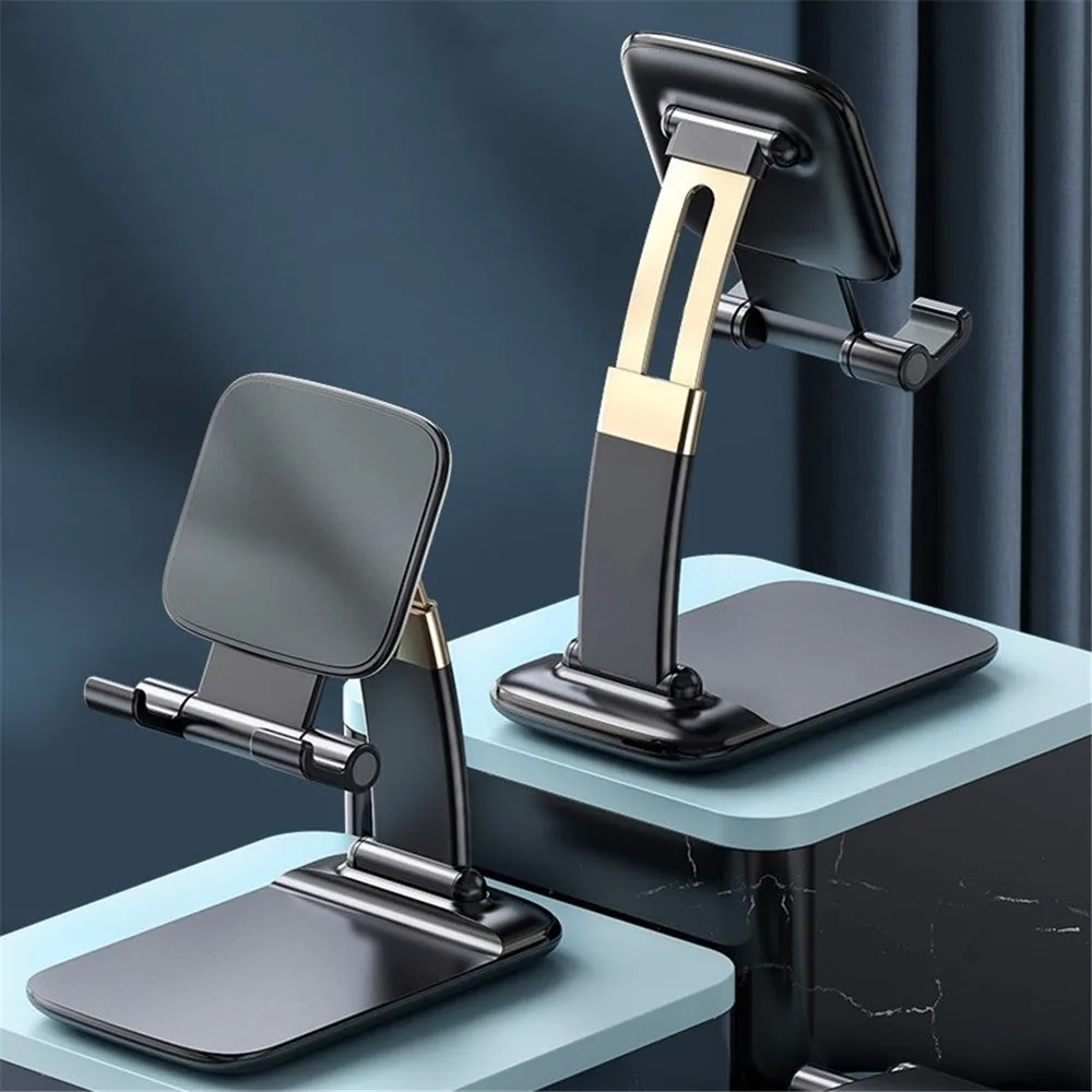 

Desktop Tablet Mobile Phone Holder Cell Foldable Extend Support Desk Mobile Phone Holder Stand For 12.9inches Phone Tablet