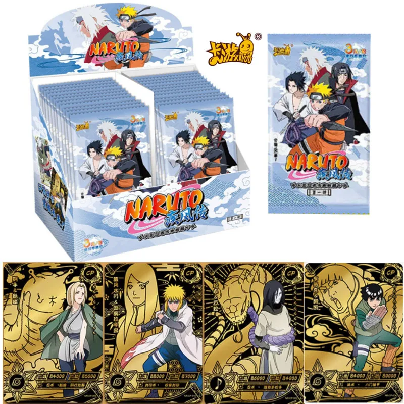 

Naruto 5-10packs Anime Card Array One Pack Chapter Rare BP MR Cards Genuine Character Collection Carded Children's Toy Gifts