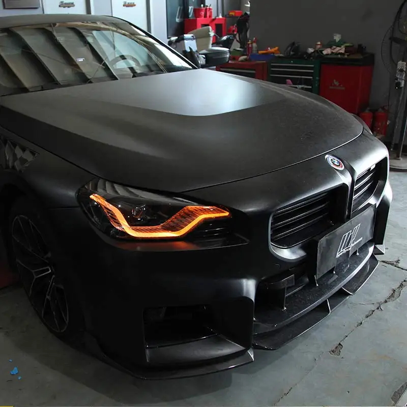 Для BMW 2 серии G42 M2 G87 M235i M240 CSL Style RGB Желтые ДХО Фиолетово-красные светодиодные накладки Angel Eye Синие (art.: 3920dcd784ddf) - 3920dcd784ddf