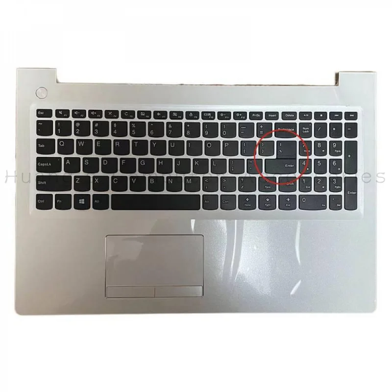 Фото SS+Новый оригинальный корпус C-Shell с клавиатурой и тачпадом для Lenovo Ideapad 310‑15ABR 510‑15ISK 510‑15IKB №2