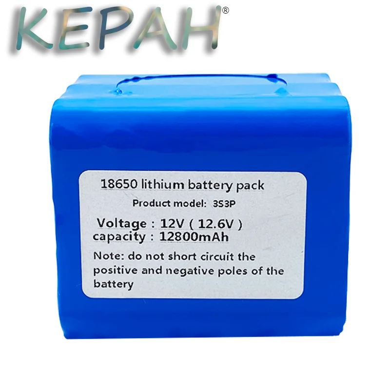 Фото Литий-ионный аккумулятор QB18650 3S3P 12 В 12800 мАч QB 18650 с печатной платой (3-6A) со свинцовыми проводами №2