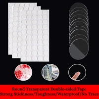 high viscosity acrylic double sided tape no trace transparent strong nano round dot glue balloon double sided tape drop shipping