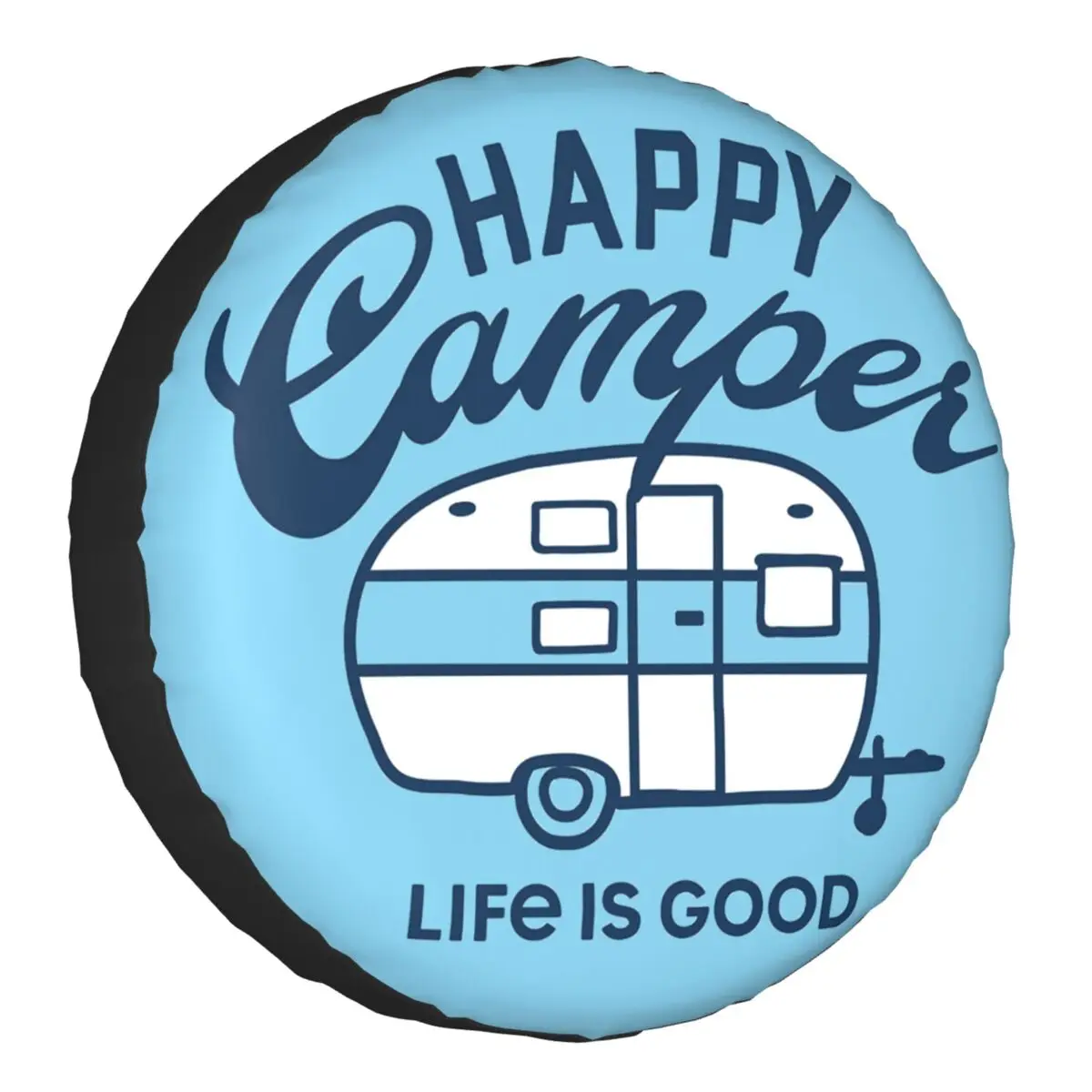 

Чехол на колесо для Toyota Mitsubishi Suzuki Happy Camp, запасная покрышка небесно-голубого цвета для джипа, фургона, внедорожника, полноприводного автомобиля