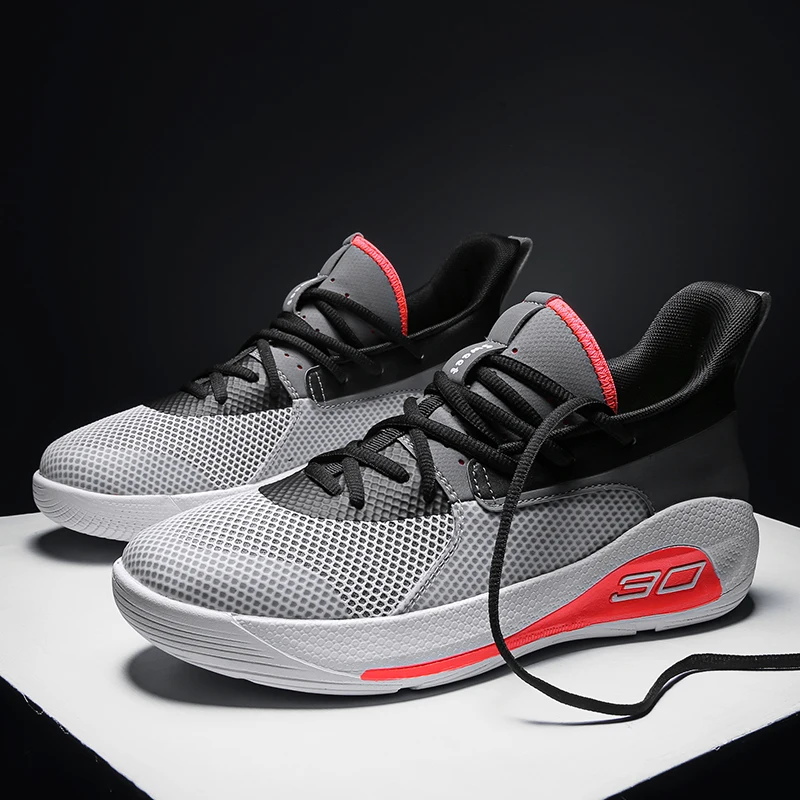 

High Quality Basketball Shoes Men Sneakers Boys Basket Shoes Spring High Top Anti-slip Outdoor Sports Shoes Trainer Women Summer