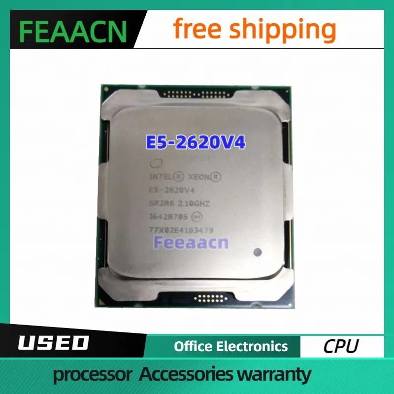 

Процессор Xeon E5 2620 V4 E5-2620V4 SR2R6 2,1 ГГц 8 отверстий 85 Вт 20 МБ ЦП LGA 2011-3 Бесплатная доставка