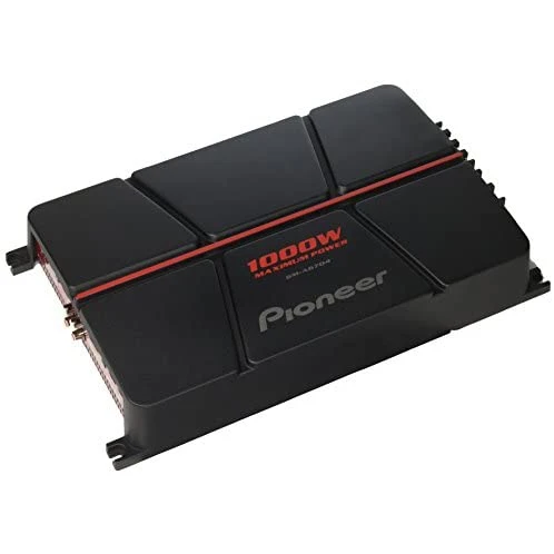 Автомобильный 4-х канальный усилитель PIONEER GM-A6704 красный |