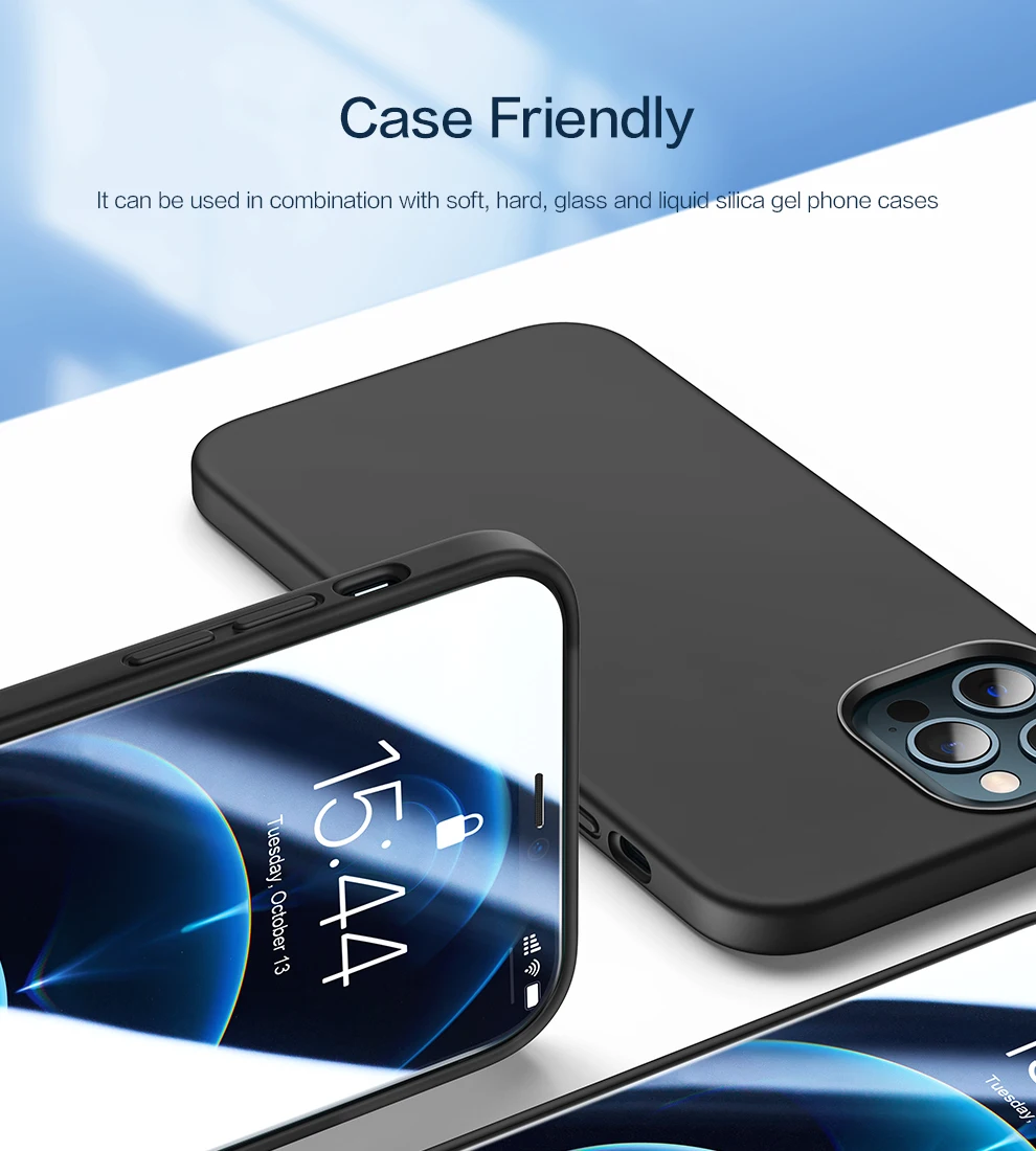 SmartDevil Screen Protector For iPhone 14 11 12 13 Mini Pro Max Tempered Glass X 8 7 Plus XS XR Non-full Cover Front Film