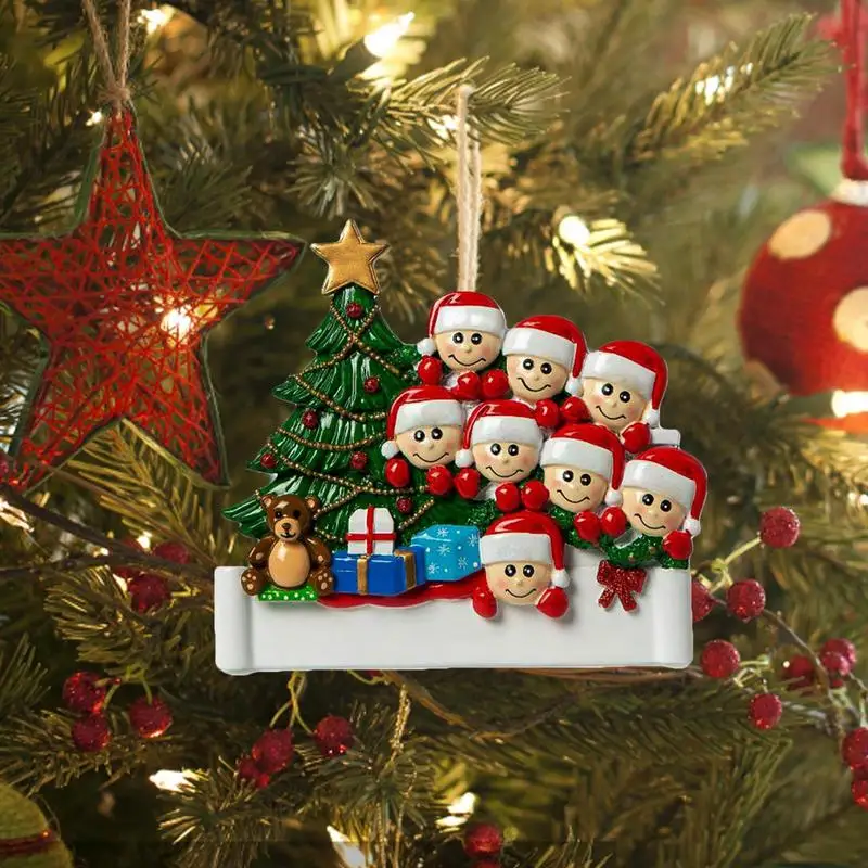 Рождественские украшения из смолы елочные принадлежности для рукоделия подарки