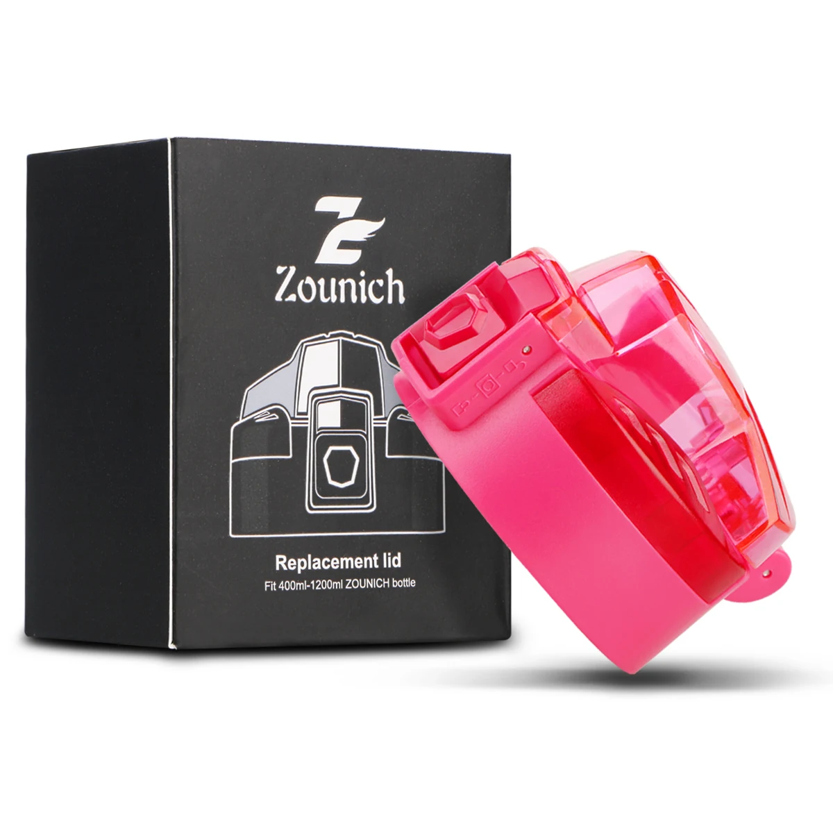 

Zounich Sport Water Bottle 700/1000 ML Cap Jumping TRITAN Material Bottle Accessories Cup Cover 8 Colors