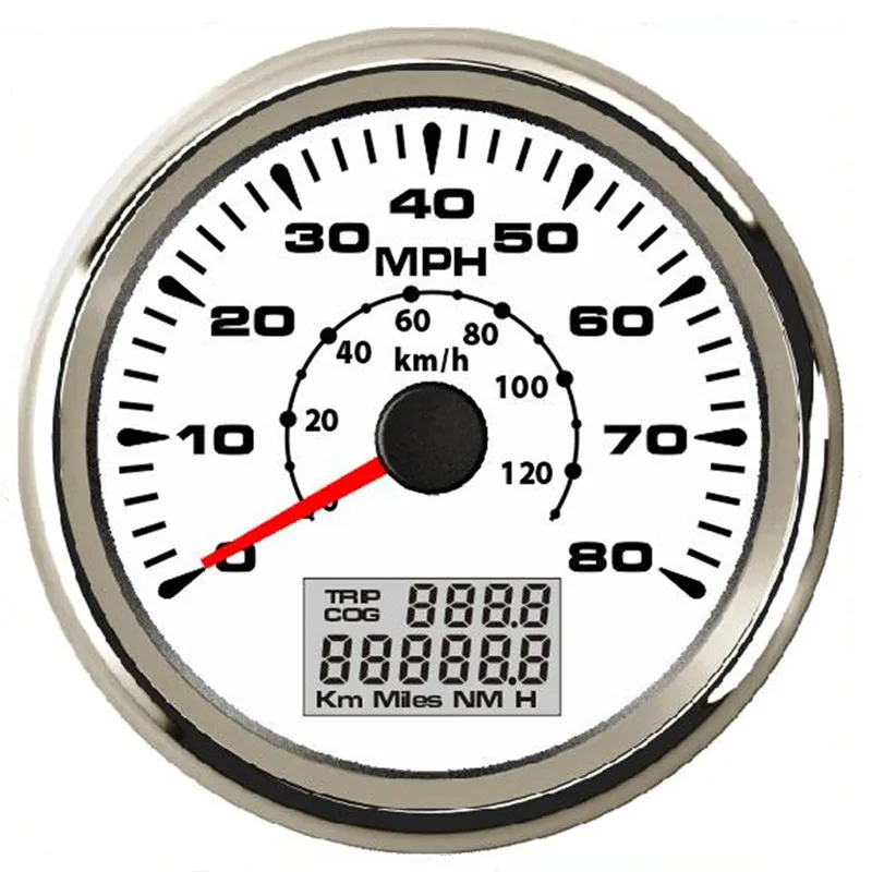 Автоматическая настройка 0-80 миль в час GPS-скоростники датчики 85 мм 0-120 км/ч