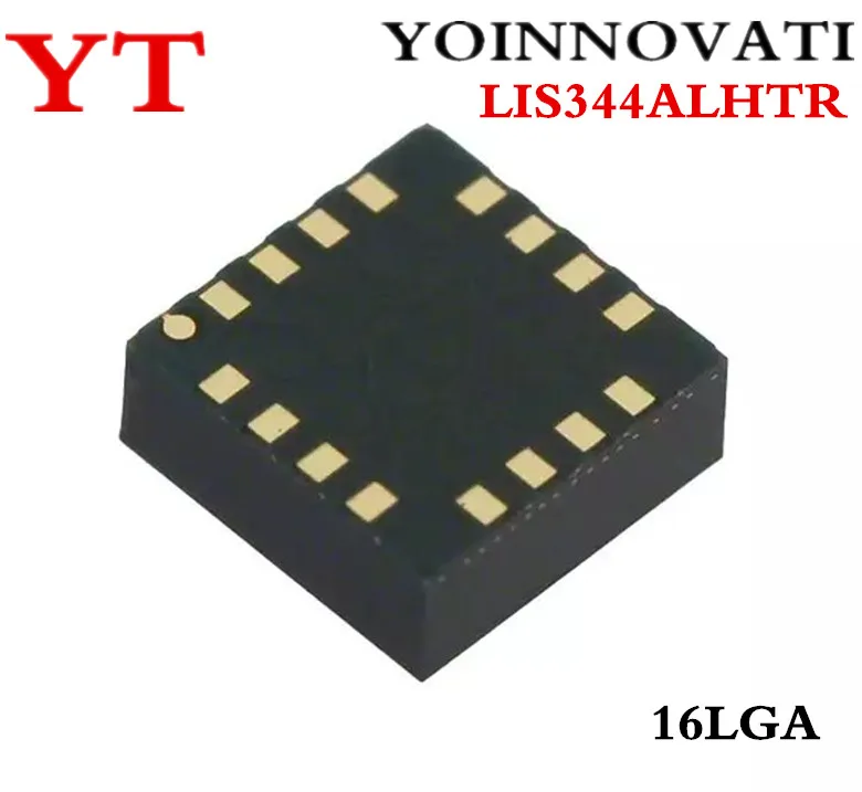 10 шт./лот LIS344ALHTR LIS344ALH 34 Ач акселерометр 2-6G Аналоговый 16LGA лучшее качество