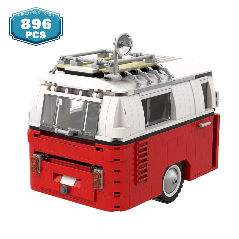 Moc технический автомобиль T1 10220 трейлер передний фургон кирпичики город