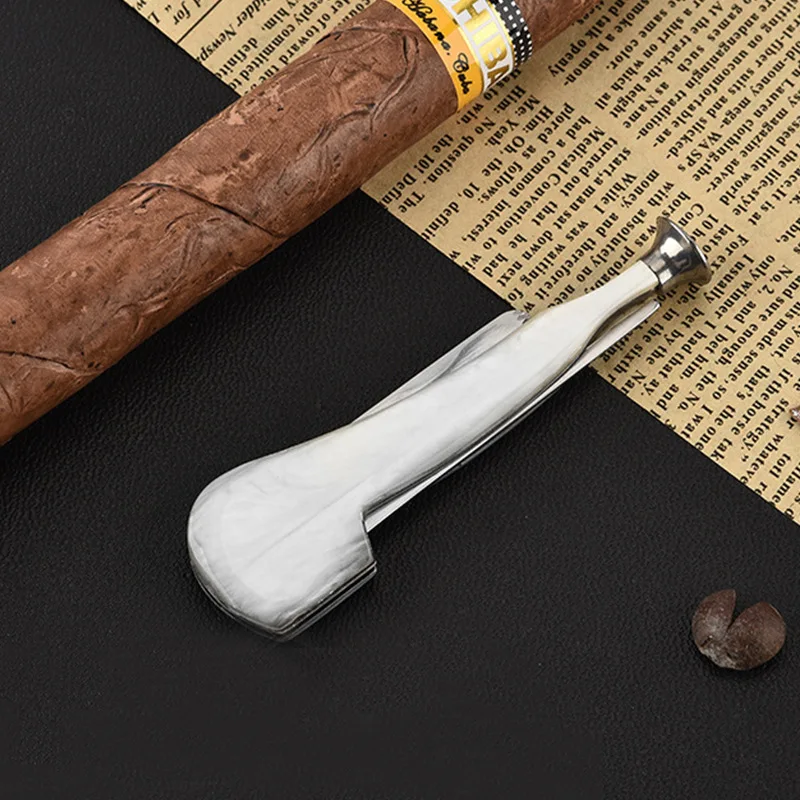 

Portable three in one pipe knife stainless steel resin patch cigarette knife
