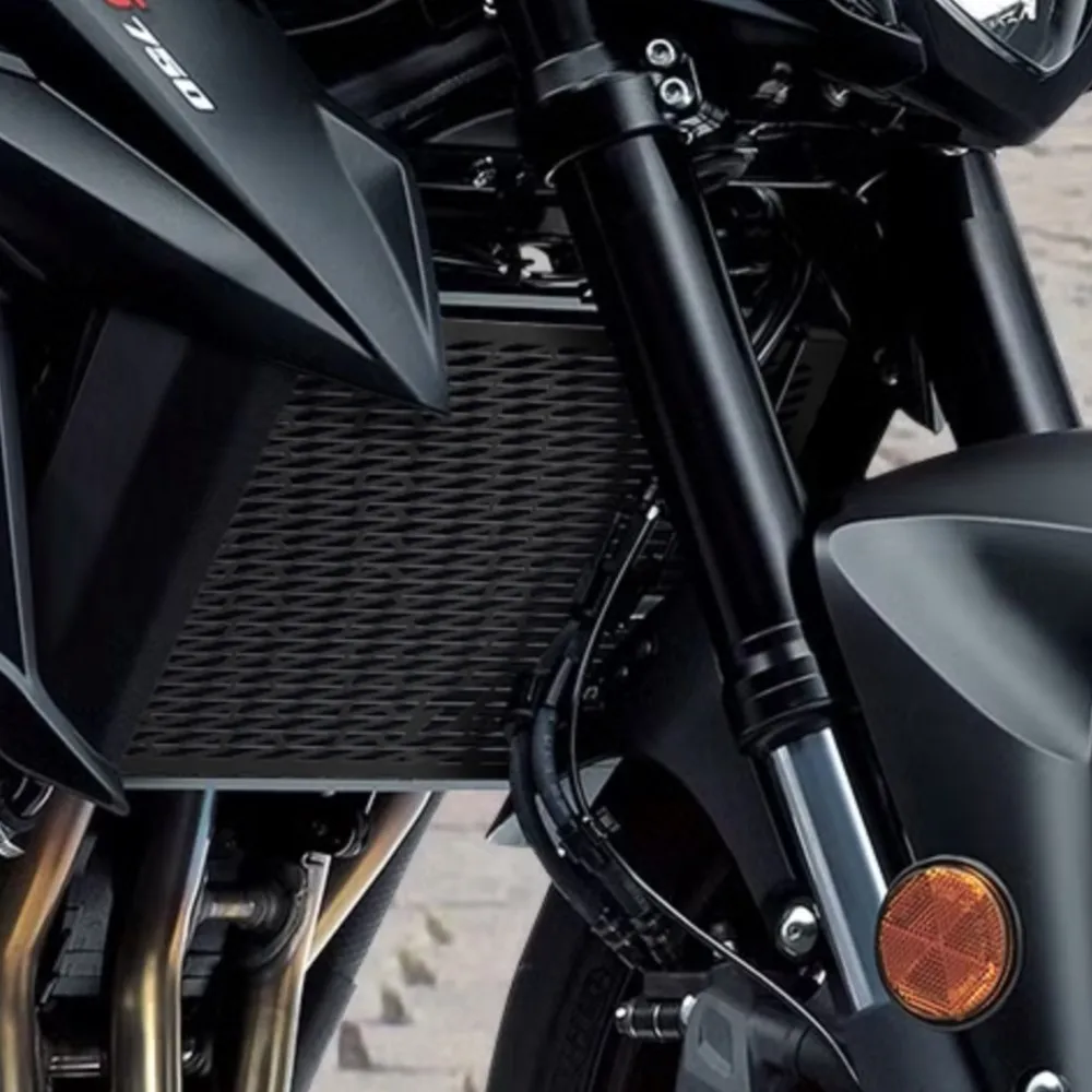 Фото Защитная решетка радиатора для мотоциклов Suzuki GSXS750 GSX-S750Z GSR 750 GSR750 без ABS, 2010-2026 гг. №2