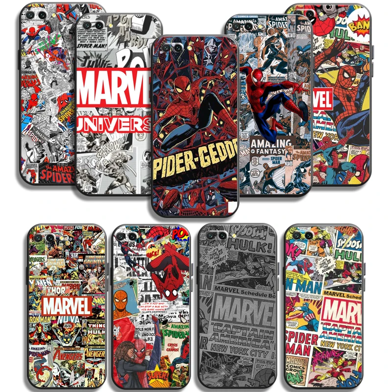 

Marvel Avengers LOGO Phone Cases For Huawei Honor P Smart Z P Smart 2019 P Smart 2020 P20 P20 Lite P20 Pro Back Cover Soft TPU