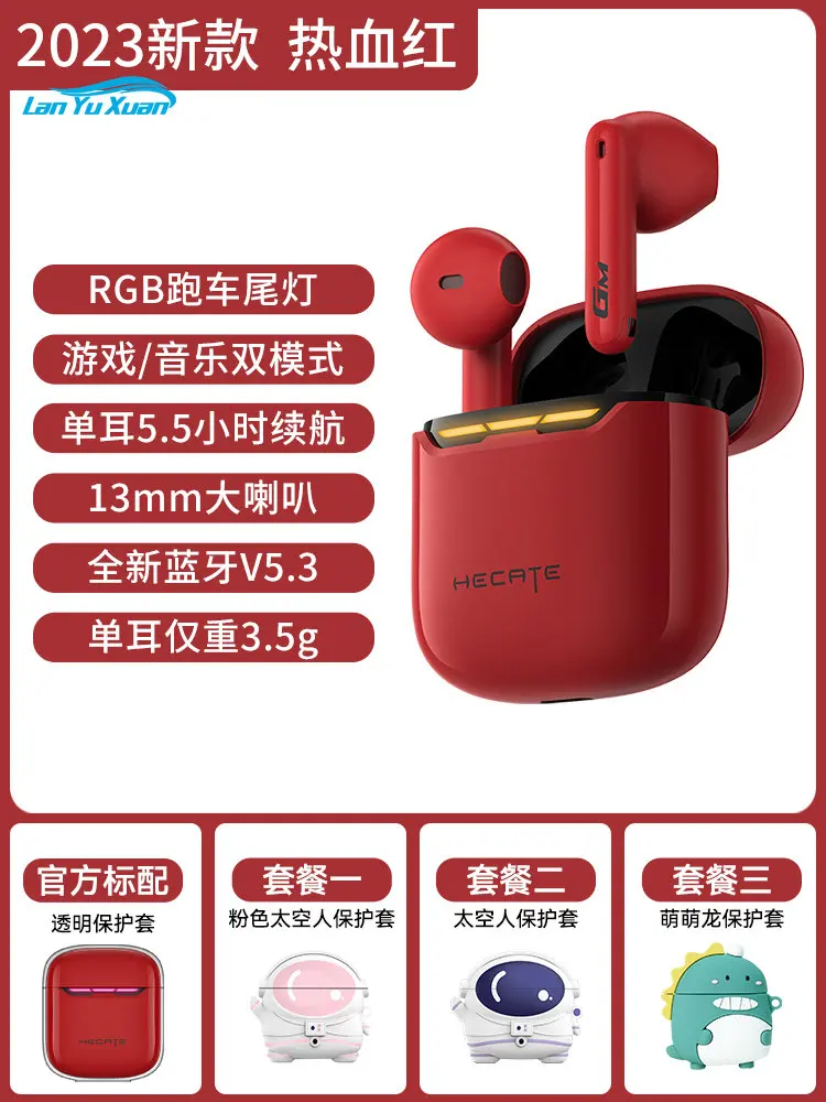 

Настоящая Беспроводная bluetooth-гарнитура для девочек, Высококачественная игровая Спортивная шумоподавляющая половинная гарнитура