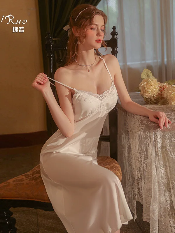 

TVVOVVIN, новинка, модное однотонное длинное платье с открытой спиной для зрелых девушек, платье на шнуровке, кардиган, домашнее платье Q3KI