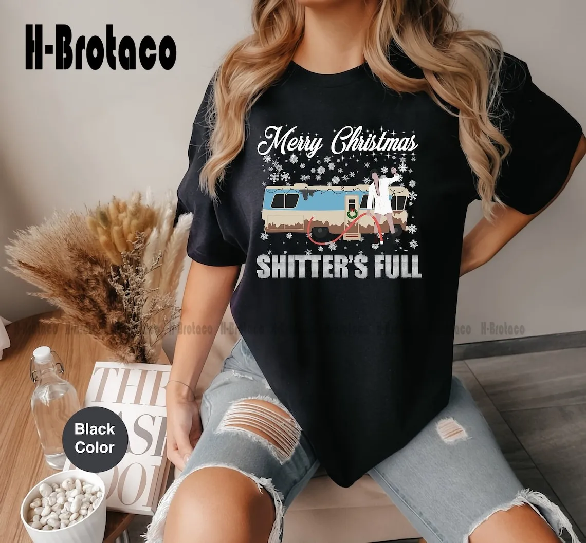 Рубашки с надписью &quotMerry Christmas&quot Sh * tter's Full Comfort Colors уродливая рубашка для