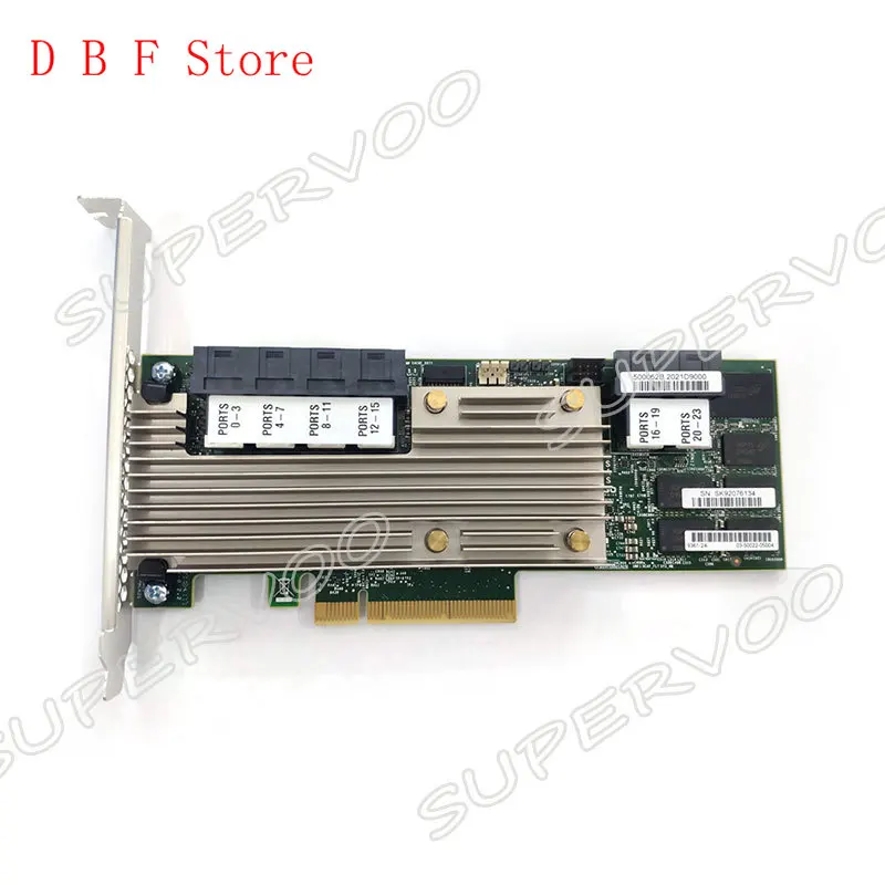 

MegaRAID 9361-24i 24-Port 12G PCI-E 3.0 X8 SAS3324 ROC 4GB Raid 0/1/5/50/6 RAID Controller Card 05-50022-00
