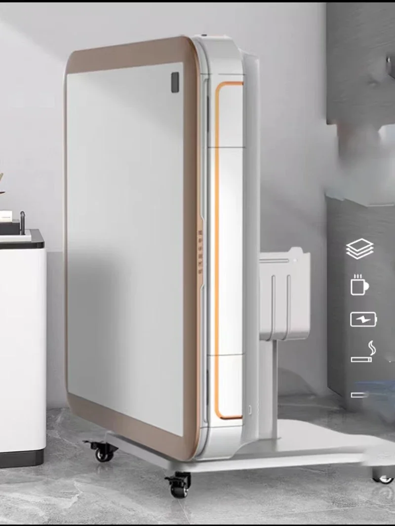 Обеденный стол с электроприводом складной автоматический ящик для хранения